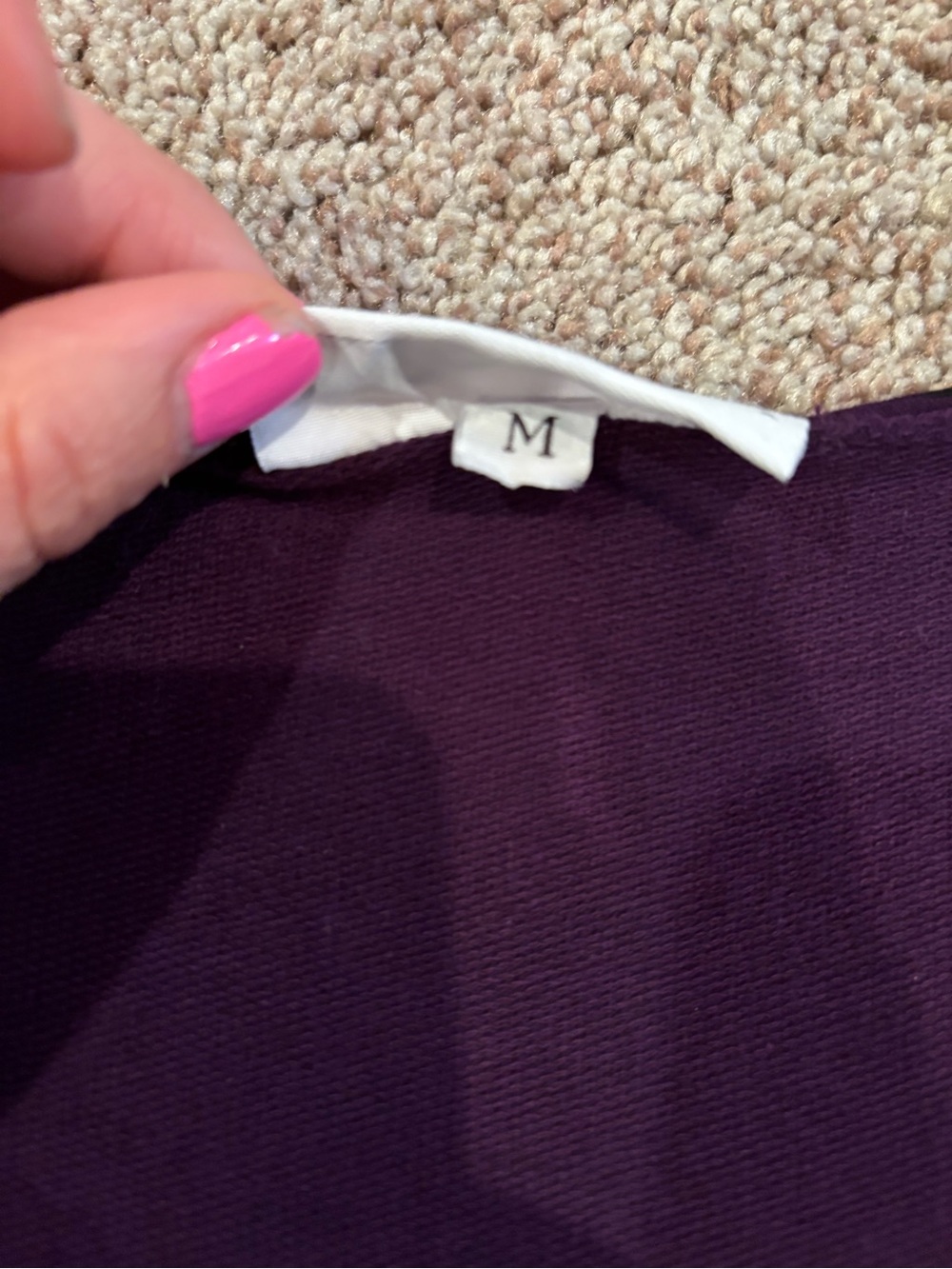 bryn Walker Plum Scoop Neck Long Sleeve Tunic - Picture 4 of 4